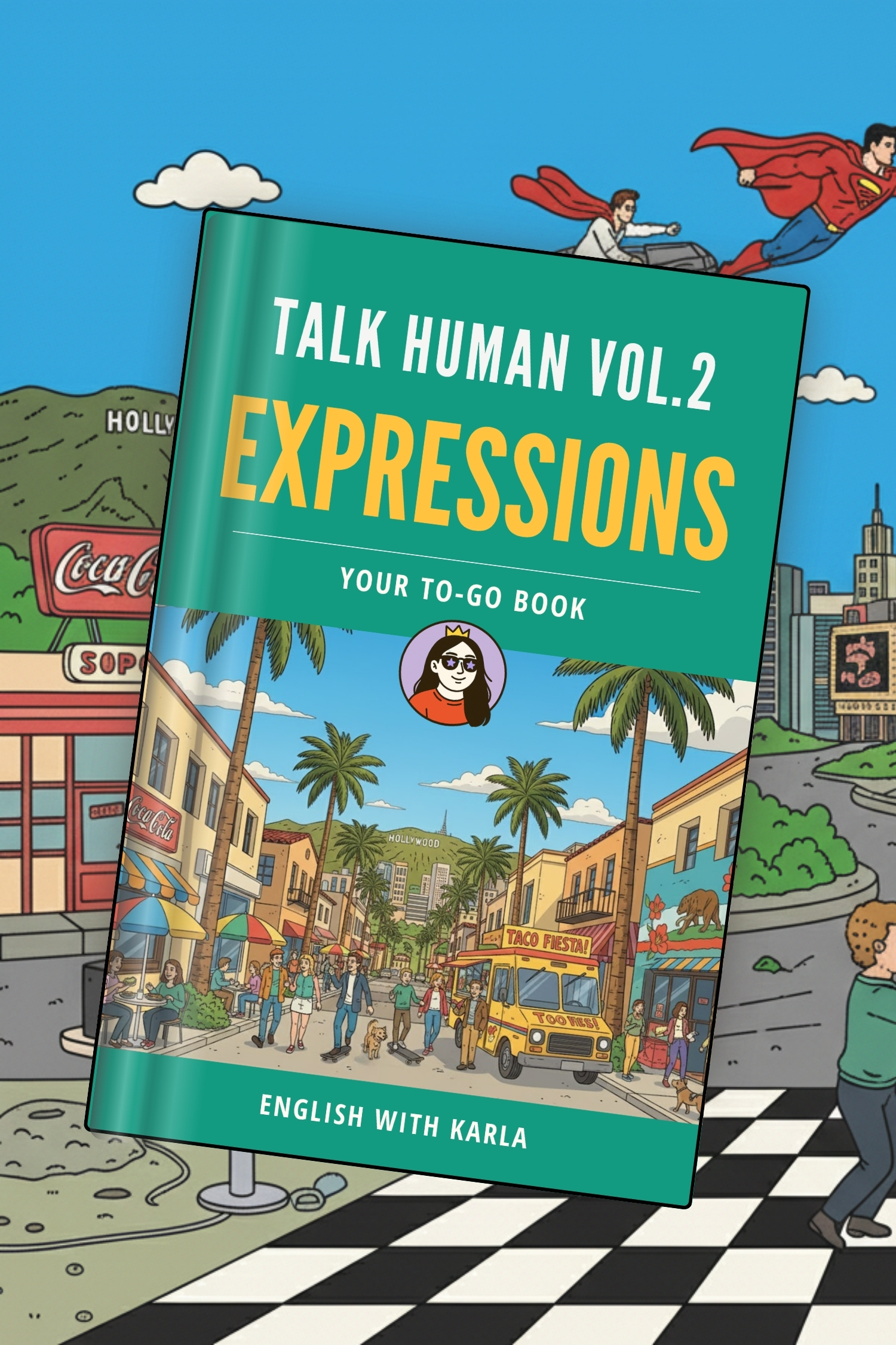 Mujer tomando notas de expresiones idiomáticas en inglés