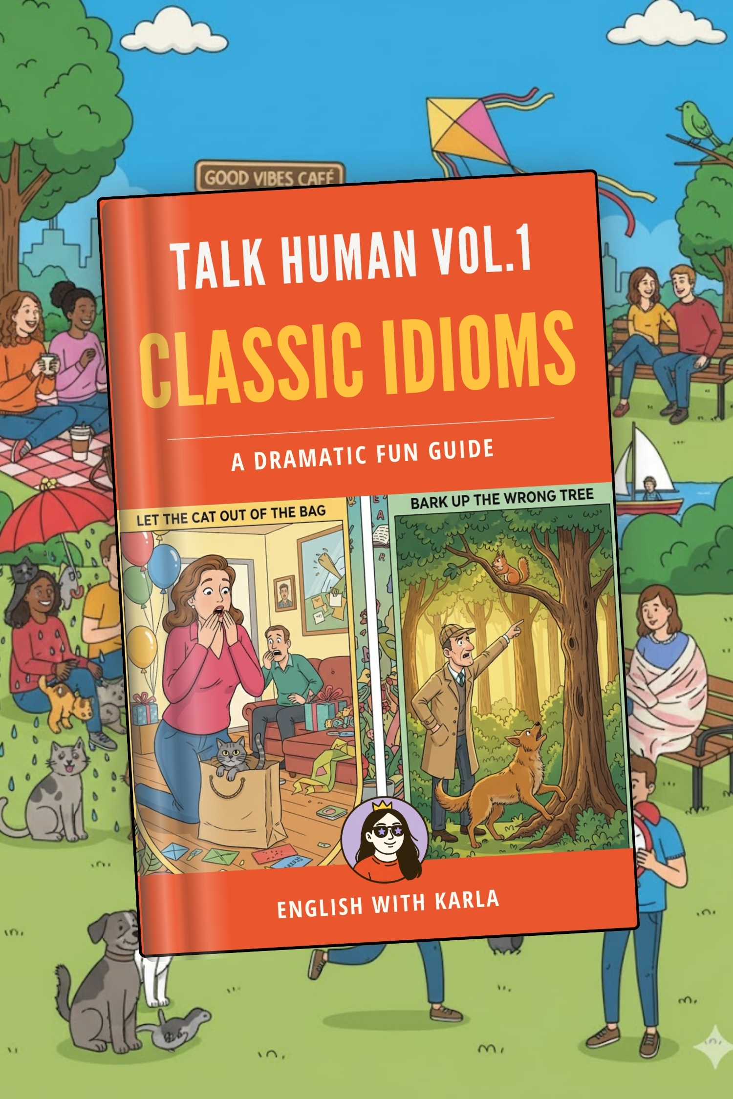 Mujer concentrada mientras revisa lista de verbos ingleses